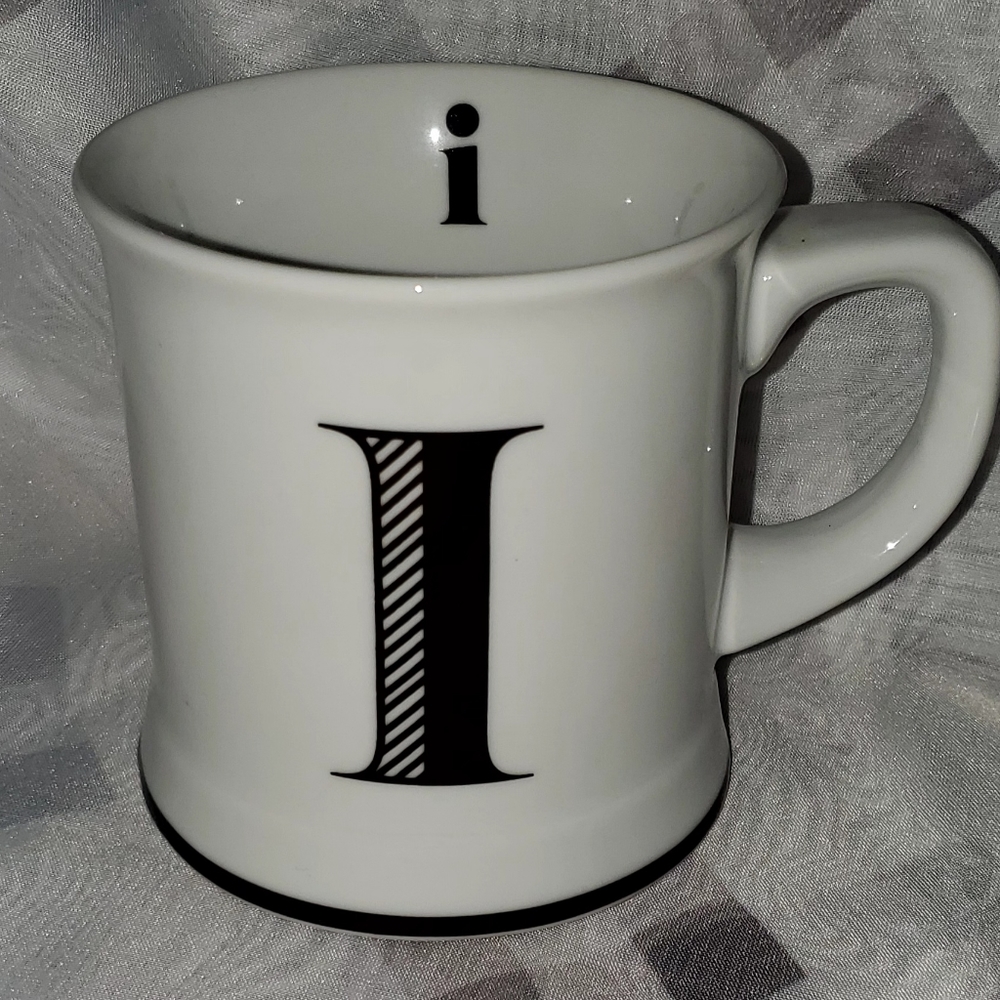 Apothecary letter mug -  I